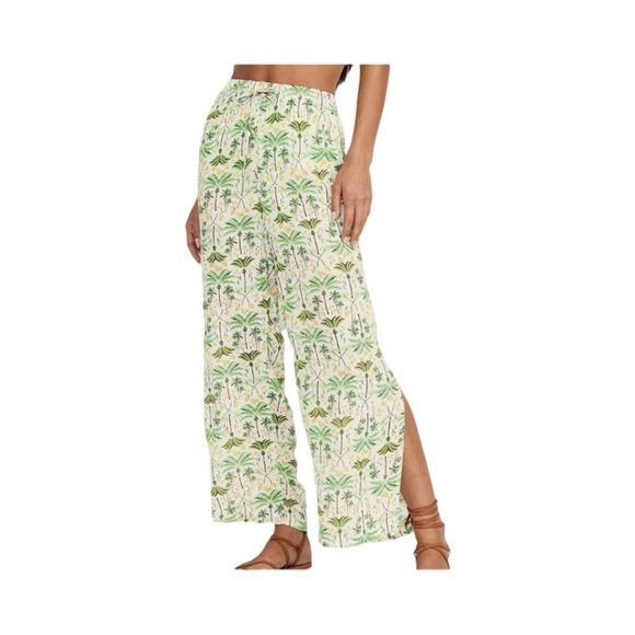 High Waisted Lightweight Wide Leg Cover-Up Pants NWT Size M - Picture 3 of 10